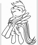 Rainbow Dash Coloring Pages – Printable FREE sketch template