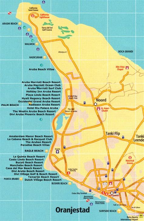 Map Aruba Airport - Share Map