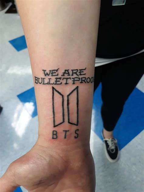 Bts tattoo designs for army photos