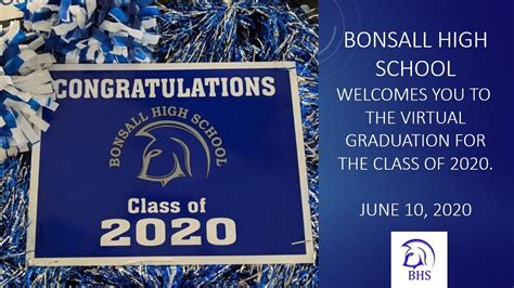 Bonsall High School (BHS) Graduation 2020 - YouTube