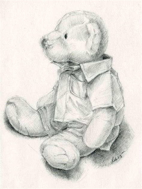 teddy bear drawing 7 http://hative.com/teddy-bear-drawings/ Teddy Bear Sketch, Teddy Bear ...