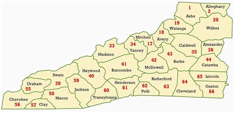 Map Of north Carolina Mountains | secretmuseum