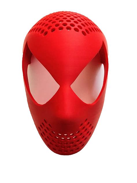 Buy Cosplay Life Life 3D Printed Spider-Man Face Shell PLA Spiderman ...