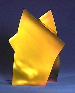 Gold Mountain - Titanium Sculpture