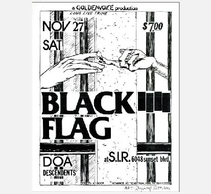Pin by Boomerang Gallery on Vintage Music Photography | Punk poster, Black flag, Raymond pettibon