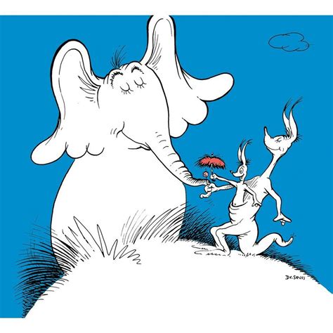 Dr Seuss's 'Horton Hears a Who!' | Dr seuss art, Illustrators, Seuss