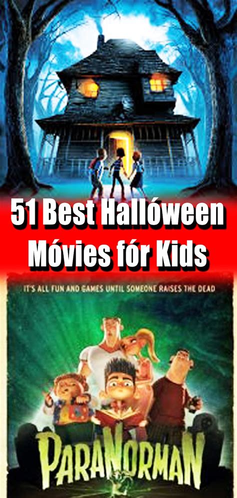 51 Best Hallóween Móvies fór Kids