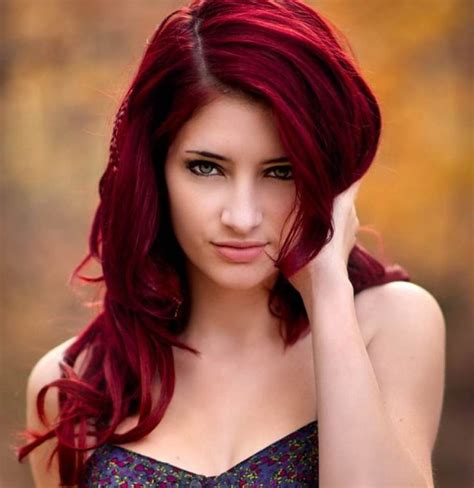 Hannah | Dark red hair color, Dark red hair, Hair styles