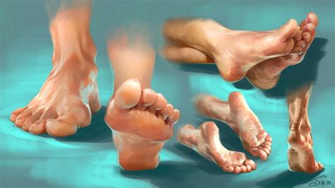 Anatomy study on Behance | Foot painting, Anatomy reference, Anatomy poses