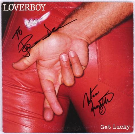 Matthew Frenette & Paul Dean Signed "Loverboy" Record Album Cover (JSA COA)