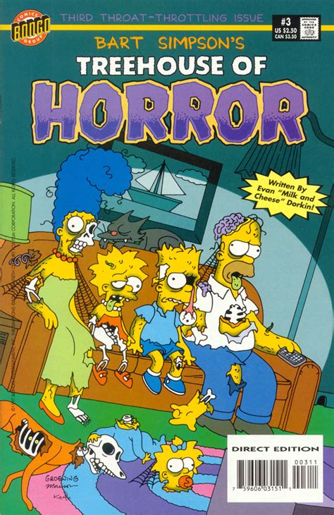 Read online Treehouse of Horror comic - Issue #3