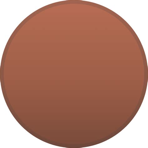 "brown circle" Emoji - Download for free – Iconduck