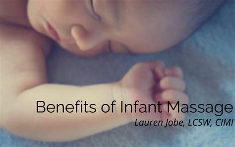 Benefits of Infant Massage