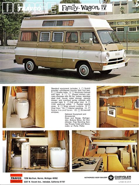 Dodge Family Wagon IV | Dodge Van Conversion by Travco Corpo… | Flickr