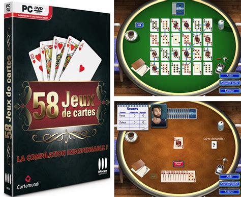 58 jeux de cartes réunis en un seul logiciel pour PC