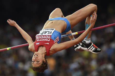 BLANKA VLASIC Competes in the Women’s High Jump in Beijing – HawtCelebs