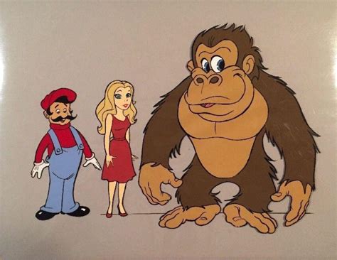 the first time donkey kong and mario and pauline appearance in cartoon | Nintendo | Know Your Meme
