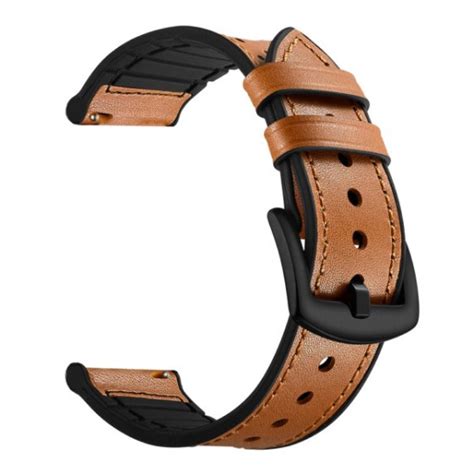 22mm Citizen Eco-Drive Watch Bands Strap Brown Rubber