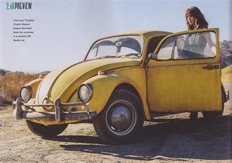 New Transformers Spinoff Bumblebee Photo Shows Classic Yellow Volkswagen Beetle Look