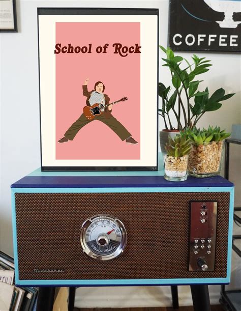 School of Rock Poster Digital Download - Etsy