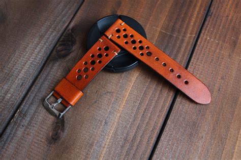Vintage Leather Watch Strap 16mm 17mm 18mm 19mm 20mm 21mm - Etsy