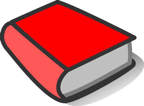 Book Red Thick - Free vector graphic on Pixabay