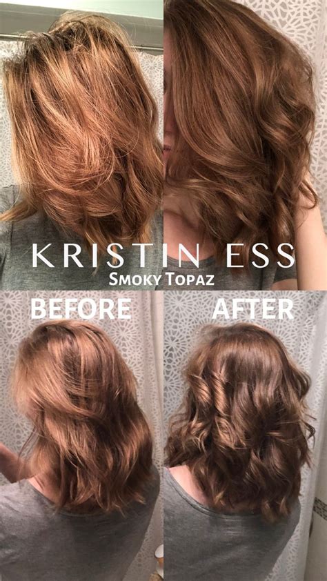 KRISTIN ESS HAIR SIGNATURE GLOSS REVIEW | SMOKY TOPAZ