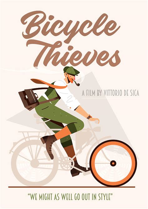 Bicycle Thieves - Alternative Movie Poster Digital Art by Movie Poster ...