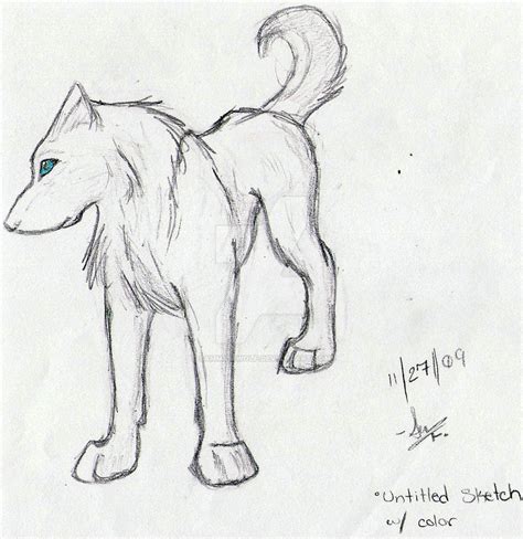 Wolf With Blue Eyes by sAMMIDAwOLF on DeviantArt