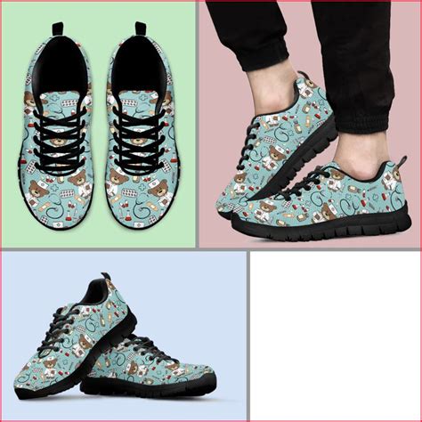 Nurse Doodle Sneakers | Nursing shoes, Womens sneakers, Sneakers