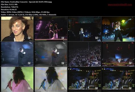 Festivalbar Concerto - Special del 20.09.1984 » MusicVideo80.com