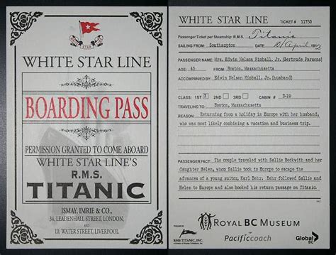 Titanic Tickets ~ GossipFun