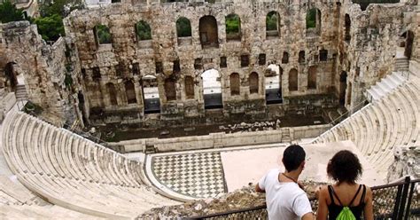 Stock Pictures: Ancient Greek Auditorium - Odeon of Herodes Atticus