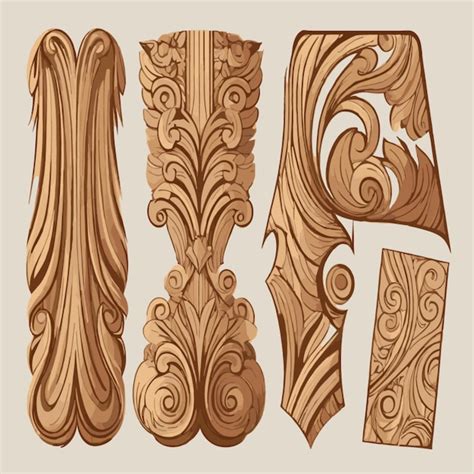 Premium Vector | Wood pattern vector