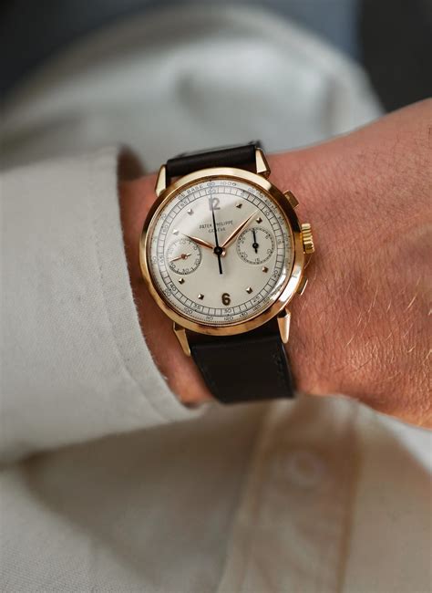 1579 ‘Spider Lug’ Patek Philippe Chronograph in Pink Gold | Hairspring