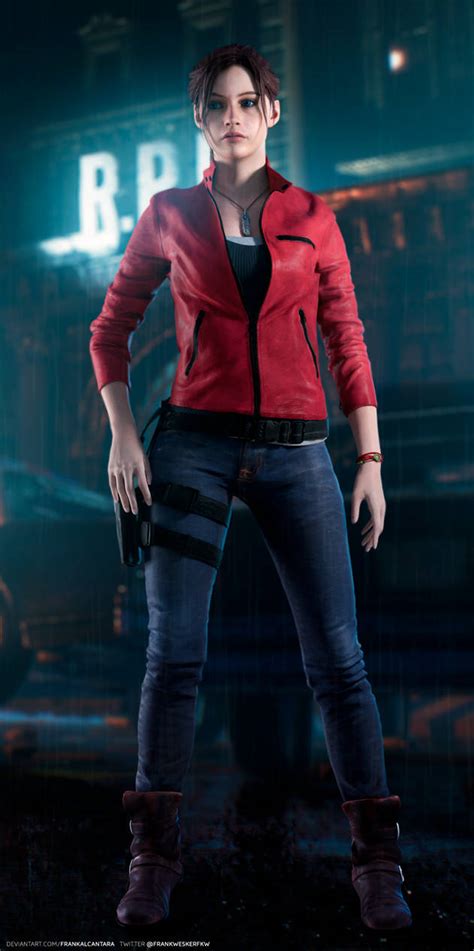 Claire Redfield - RE2 REMAKE (Full-body Render) by FrankAlcantara on DeviantArt