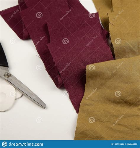 Red and Green Linen Fabric Texture Stock Photo - Image of burlap, abstract: 159175944