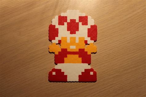 Toad Pixel Art Bead Sprite from Super Mario Bros: Amazon.ca: Handmade