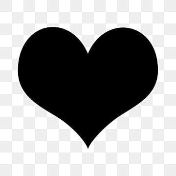 Black Heart PNG Transparent Images Free Download | Vector Files | Pngtree