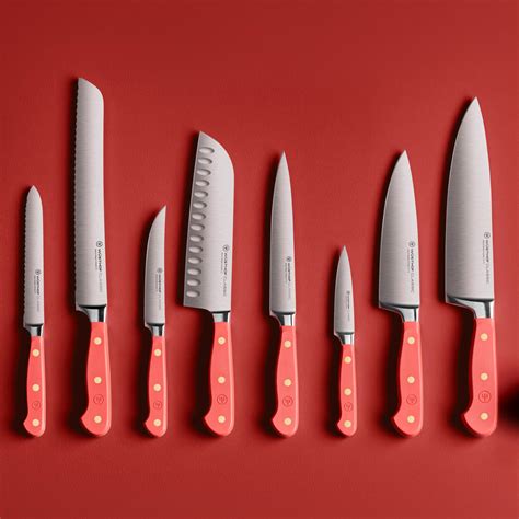 Wusthof Classic Colour Coral Peach Bread Knife 23 cm | Knivesworld.eu