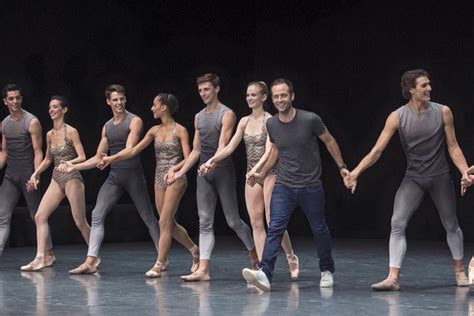 Benjamin Millepied and his dancers