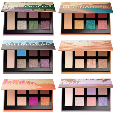 Sephora Collection Destinations Eye Palettes - BeautyVelle | Makeup News