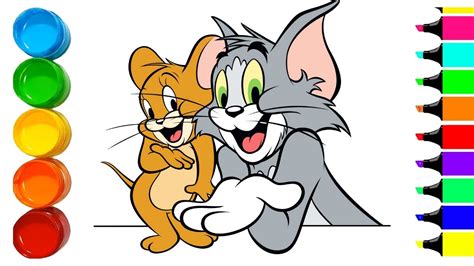 Tom And Jerry Drawing Easy With Colour - img-klutz