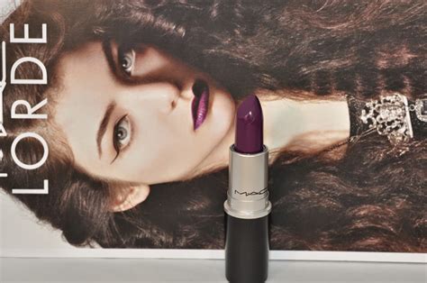 MAC Lorde: Pure Heroine Lipstick Swatches, Look, Review - The Shades Of U