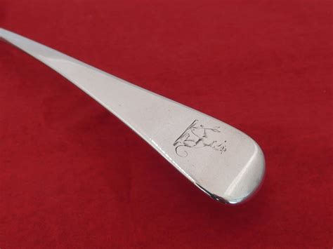 1807 London England Sterling Silver Serving Spoon TY-30 | eBay