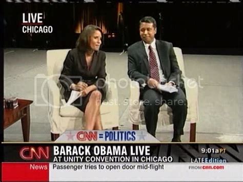 TV Anchor Babes: Sexy Suzanne Malveaux Interviews Obama