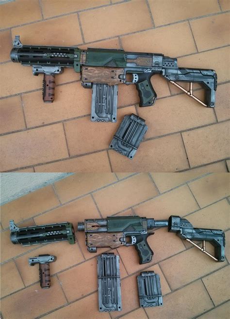 Nerf Retaliator paint job by JohnTronz on DeviantArt