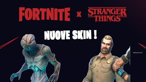 NUOVE SKIN STRANGER THINGS SU FORTNITE IN ANTEPRIMA ! FORTNITE X ...