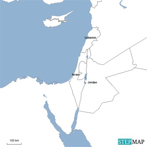 StepMap - Six day War - Landkarte für Germany