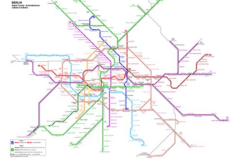 Berlin Subway Map